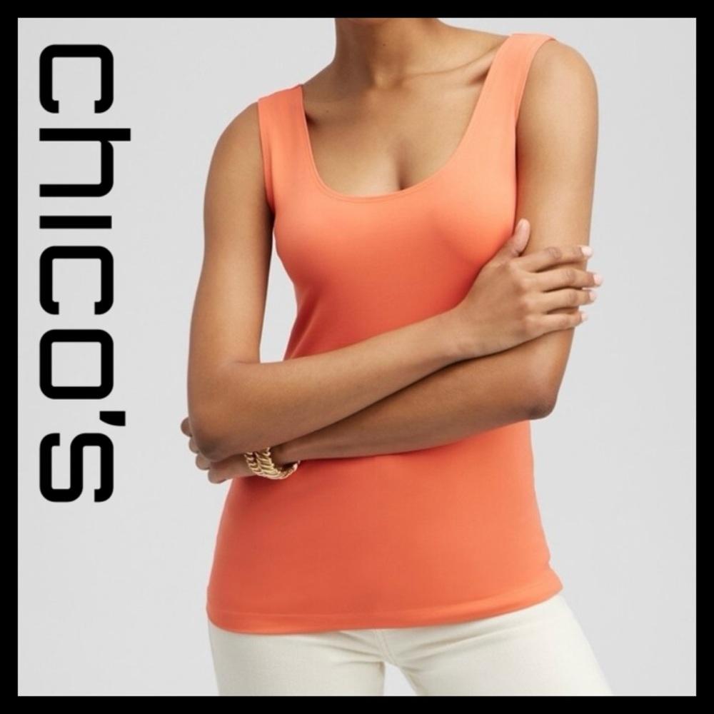 chico’s Women’s Microfiber Tank Top Size (2) Like NEW